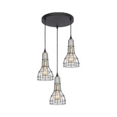 Luster na lanku LONG 3xE27/60W/230V