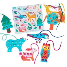 Kreatívna súprava Stitching set Woodland – Rex London