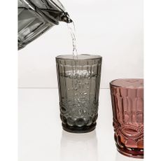 KONDELA Savoy Typ 1 pohár na vodu (4 ks) 350 ml kombinácia farieb