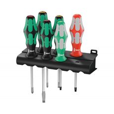 Wera 347778 Skrutkovače Kraftform Plus Lasertip série 300 typ 334/368/6 (sada 6 kusov + stojan)