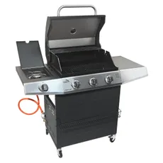 Cattara Gril HYBRID CORE plyn/drevené uhlie, 126 x 114 x 55 cm