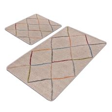 Béžové kúpeľňové predložky v súprave 2 ks 60x100 cm – Mila Home