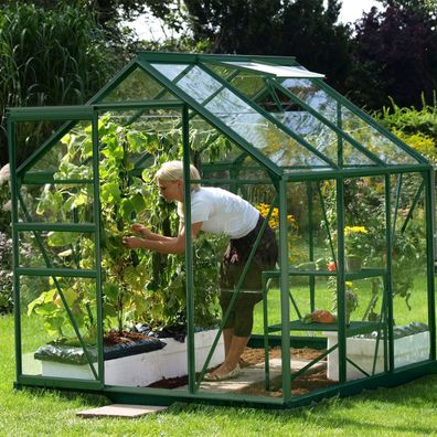 Skleník VITAVIA VENUS 3800 číre sklo 3 mm zelený