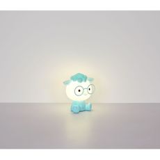 Globo 21760B - LED Stm. nab. detská nočná lampička SHEEPY 1W/5V 500 mAh modrá