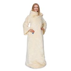 Klarstein Slanket, termodeka s rukávmi, 120 W, 155 x 180 cm, coral fleece