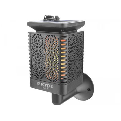 Pochodeň LED s plameňom, solárne nabíjanie, 12x LED