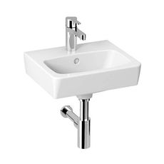 Jika Lyra plus - Umývadlo, 40x34 cm, s prepadom, s otvorom na batériu, biela H8153800001041