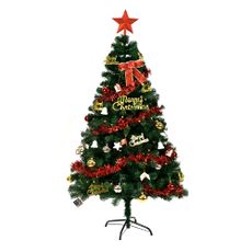 KONDELA Christmas Typ 10 vianočný stromček 120 cm zelená