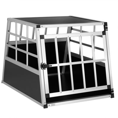 Hliníkový prepravný box pre psov M | 70 x 54 x 51 cm