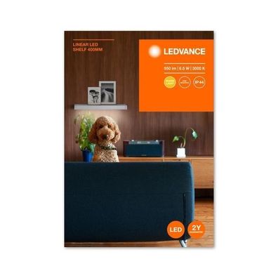 Ledvance - Polica s LED osvetlením LINEAR LED/6,5W/230V 40 cm IP44