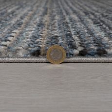 Flair Rugs , Behúň Santiago Camino Blue, 66x300, modrá, obývacia izba