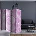 Paraván rose (pink) Dekorhome 225x172 cm (5-dielny)