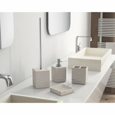 GEDY QU8166 Quadrotto dávkovač mydla na postavenie, tortora
