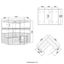 Tradičná sauna s kamennou stenou SKYLINE BIG XL - 200 x 200 cm pre 6 osôb