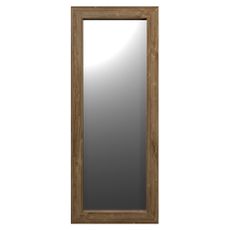 Nástenné zrkadlo v hnedom ráme Styler Jyvaskyla, 60 x 148 cm