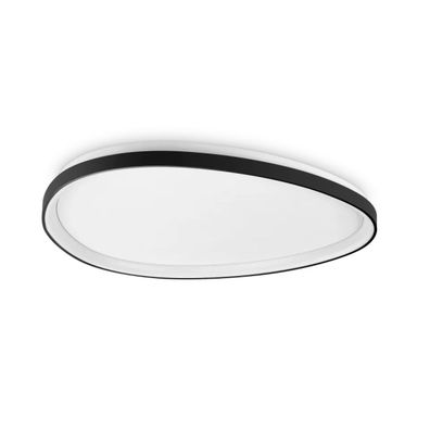 Ideal Lux - LED Stm stropné svietidlo GEMINI LED/42W/230V pr. 81 cm CRI 90 čierna