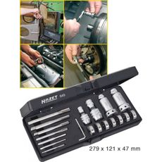 Sada závitníků a závitových matic 849 - 21 ks