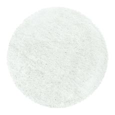 Biely okrúhly koberec ø 200 cm Fluffy – Ayyildiz Carpets