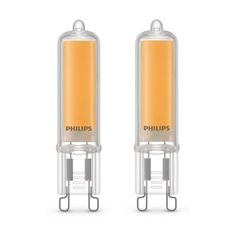 SADA 2x LED Žiarovka Philips G9/3,5W/230V 2700K
