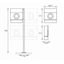 Radius design cologne Schránka na listy RADIUS DESIGN (LETTERMANN 2 STANDING stainless steel 564) nerez