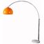 Estila Dizajnová jedinečná stojaca lampa Big Bow II oranžová 175 - 205cm