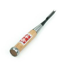 Japonské rezbárske dláto SENKICHI s V čepeľou - 6 mm