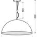 Závesná lampa DORADA 1xE27 Candellux 30 cm