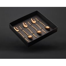 Kávové lyžičky STICK Copper mat