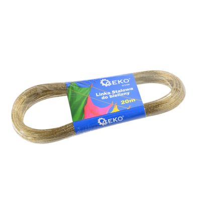 Oceľové lano na spodnú bielizeň 2 mm x 20 m (48)