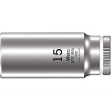 Wera 004512 Nástrčné hlavice Zyklop 1/4" 6 hrana 15 mm typ 8790 HMA - hlboké