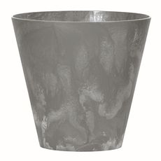 Prosperplast Kvetináč Tubus Small Oval sivý, varianta 40 cm