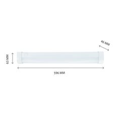 LED Podlinkové svietidlo AQUATICA LED/15W/230V 3000K IP44