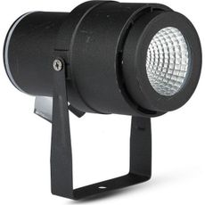 LED Vonkajšia lampa LED/12W/100-240V IP65 čierna - zelené svetlo