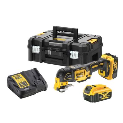Aku bezuhlíková oscilačná multibrúska s príslušenstvom DeWALT DCS356P2