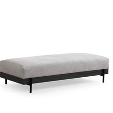Hanah Home Taburet ETI 158 cm šedý/černý