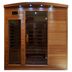 M-Spa - Infrasauna karbón-keramika pre 4 osoby 175 x 135 x 190 cm 2,6 kW