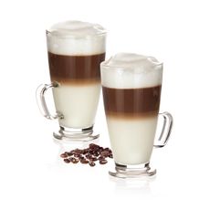 Sklenený hrnček latté macchiato CREMA 300 ml
