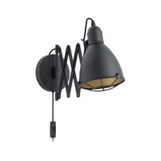 Eglo 43184 - Nástenné svietidlo TREBURLEY 1xE27/28W/230V