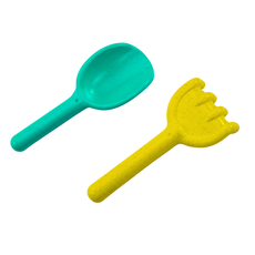 LEAN TOYS Sada hračiek do piesku – mlyn, náradie a formičky