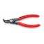 KNIPEX 48 41 J11 presné kliešte na vnútorné poistné krúžky, 130 mm - protišmyková rukoväť