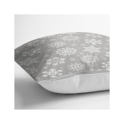 Vianočná obliečka na vankúš Minimalist Cushion Covers Snowflakes, 42 x 42 cm