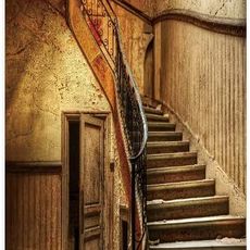 Fototapeta na dvere MONAMOUR STAIRS 86x200 cm