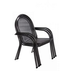 Záhradná kovová zostava CORINA I. 1+4 Stôl ø 90 cm (CT0313)