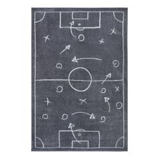 Tmavosivý detský koberec 160x235 cm Gameplan – Hanse Home