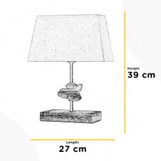 ONLI - Stolná lampa SEREGON 1xE27/22W/230V