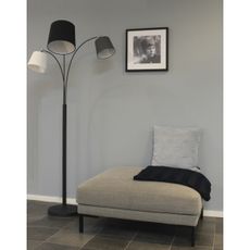 ByRydens 4100490-4007 - Stojacia lampa FOGGY 3xE14/5W/230V