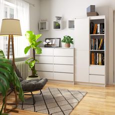 Regál R 80 cm CLP R11 biely