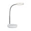 Biela stolová LED lampa Markslöjd Flex