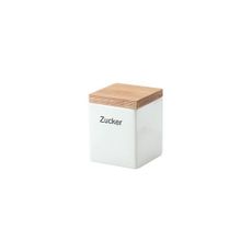 Continenta C3912 - Keramická dóza na potraviny s vekm 10x10x12,5cm gumovník