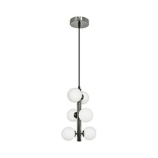 Brilagi - LED Luster na lanku MILLA 6xG9/3W/230V lesklý chróm/biela